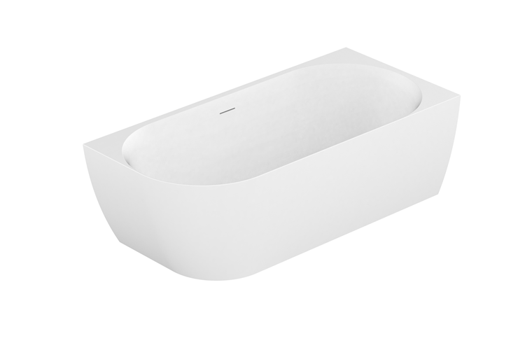 Glacier Corner Bath 1700mm