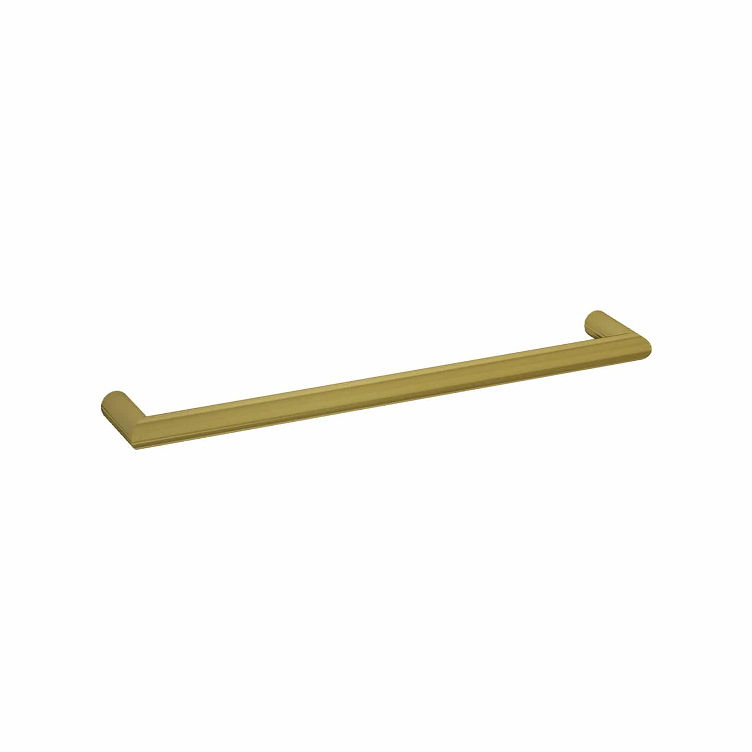 DSR6 Round Single Bar Polished Heated Towel Rail