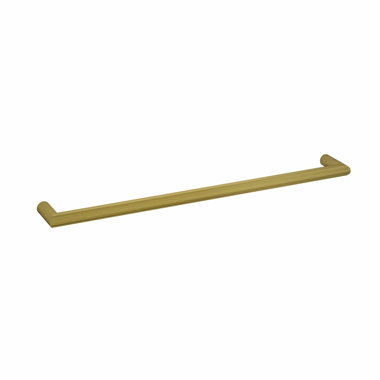 DSR8 Round Single Bar Polished Heated Towel Rail