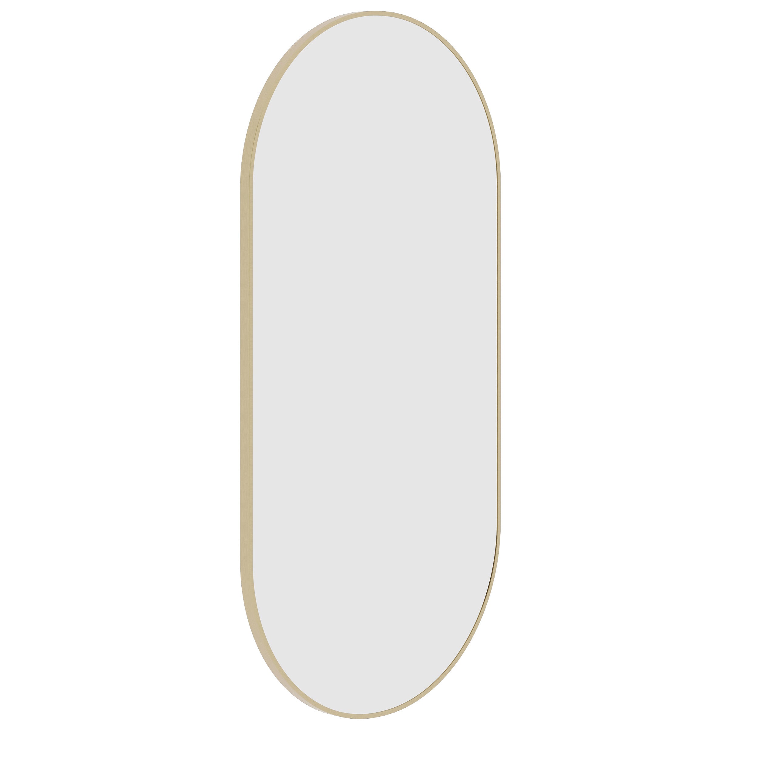 HP5010G Pill Gold Framed Mirror