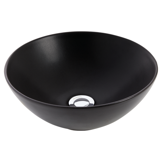 Venezia Round Countertop Bowl With Chrome Pop-up Waste