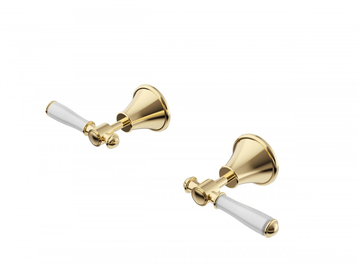 Clasico Wall-Top Assemblies - Ceramic Handle