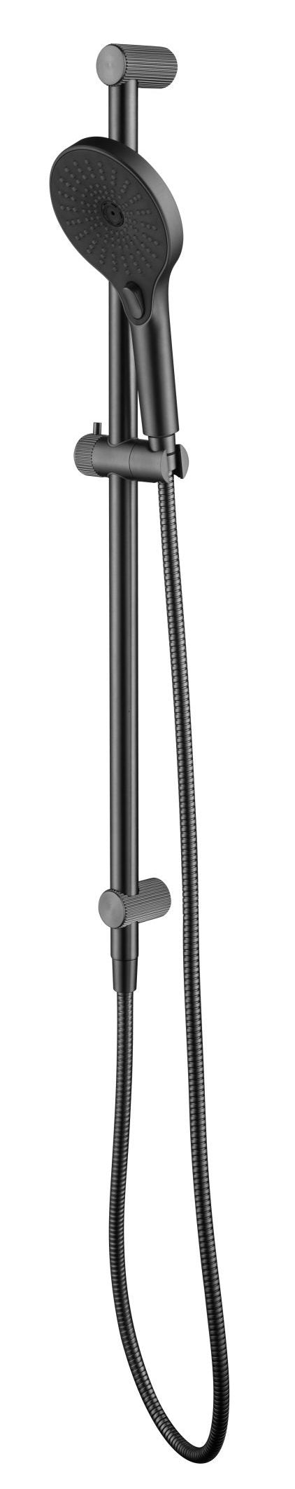 Mica Fluted Shower Rail β Inbuilt Inlet