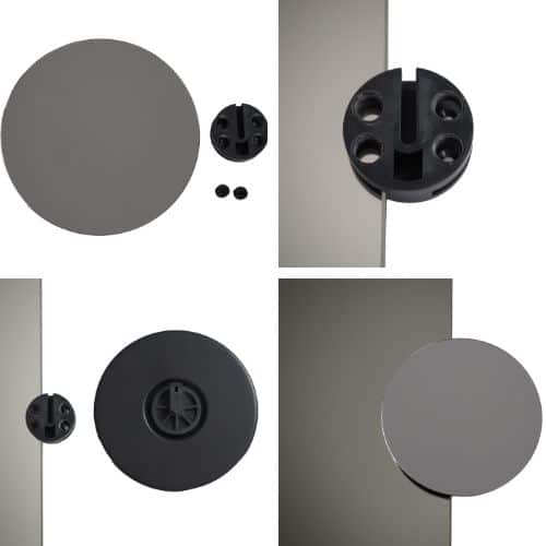RM1403C 3x Clip on Cosmetic Magnification Mirror
