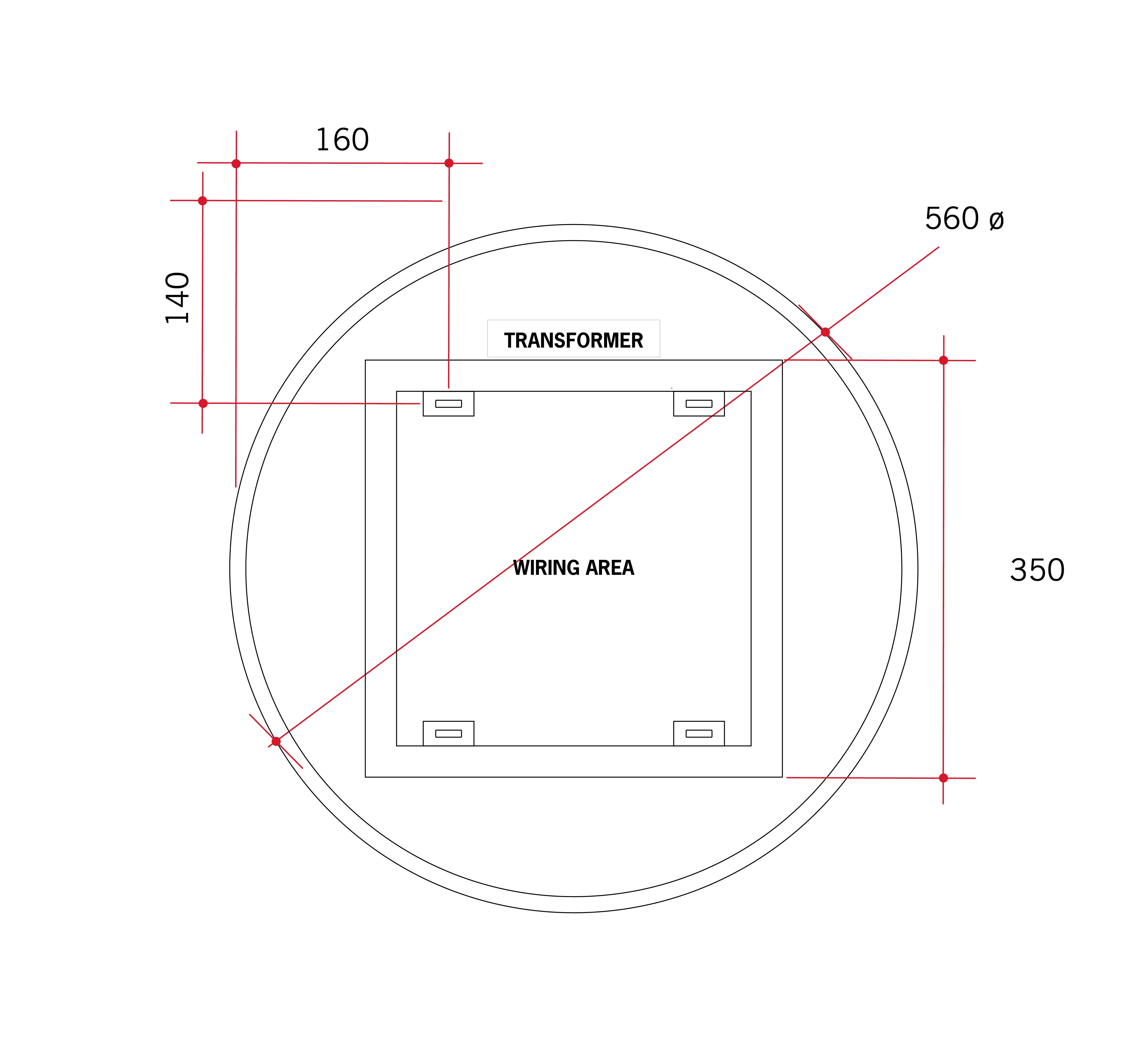 RS600C Premium RS Range Back-Lit Mirror