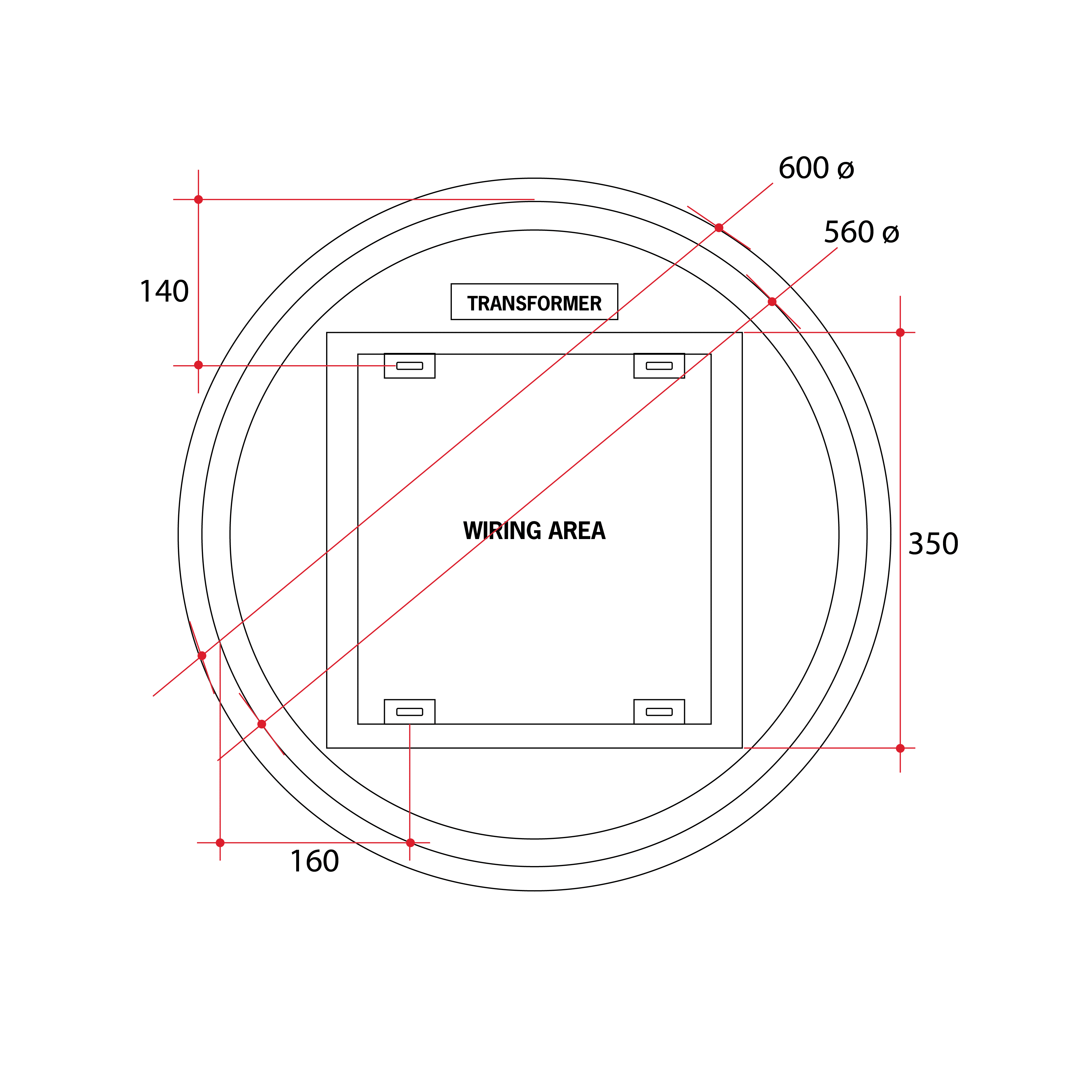 RS900C Premium RS Range Back-Lit Mirror