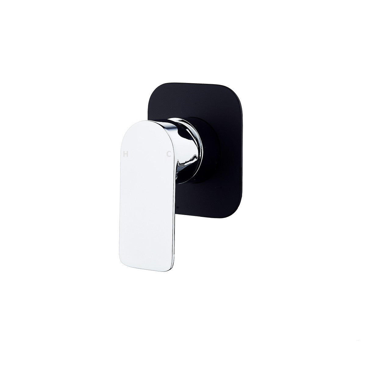 Shower / Bath Mixer - 'Zenon' - Black and Chrome V2