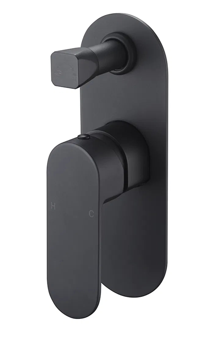 Supra Shower Mixer Diverter - Black