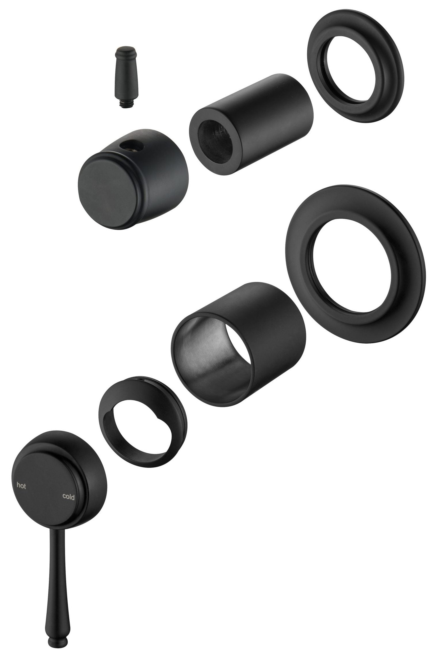 Mica Heritage Shower Mixer Diverter β TRIM KIT ONLY