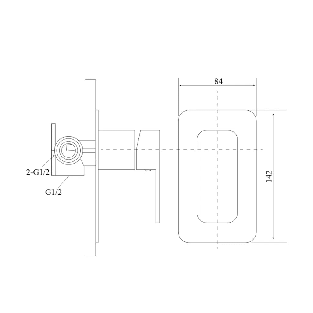 Mia Shower Mixer