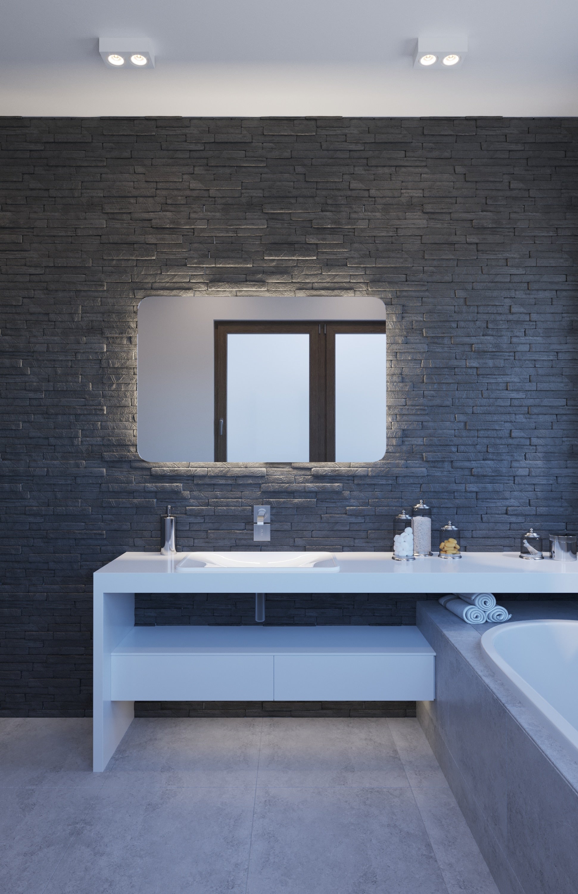 SSC128C Premium SSC Range Back-Lit Mirror