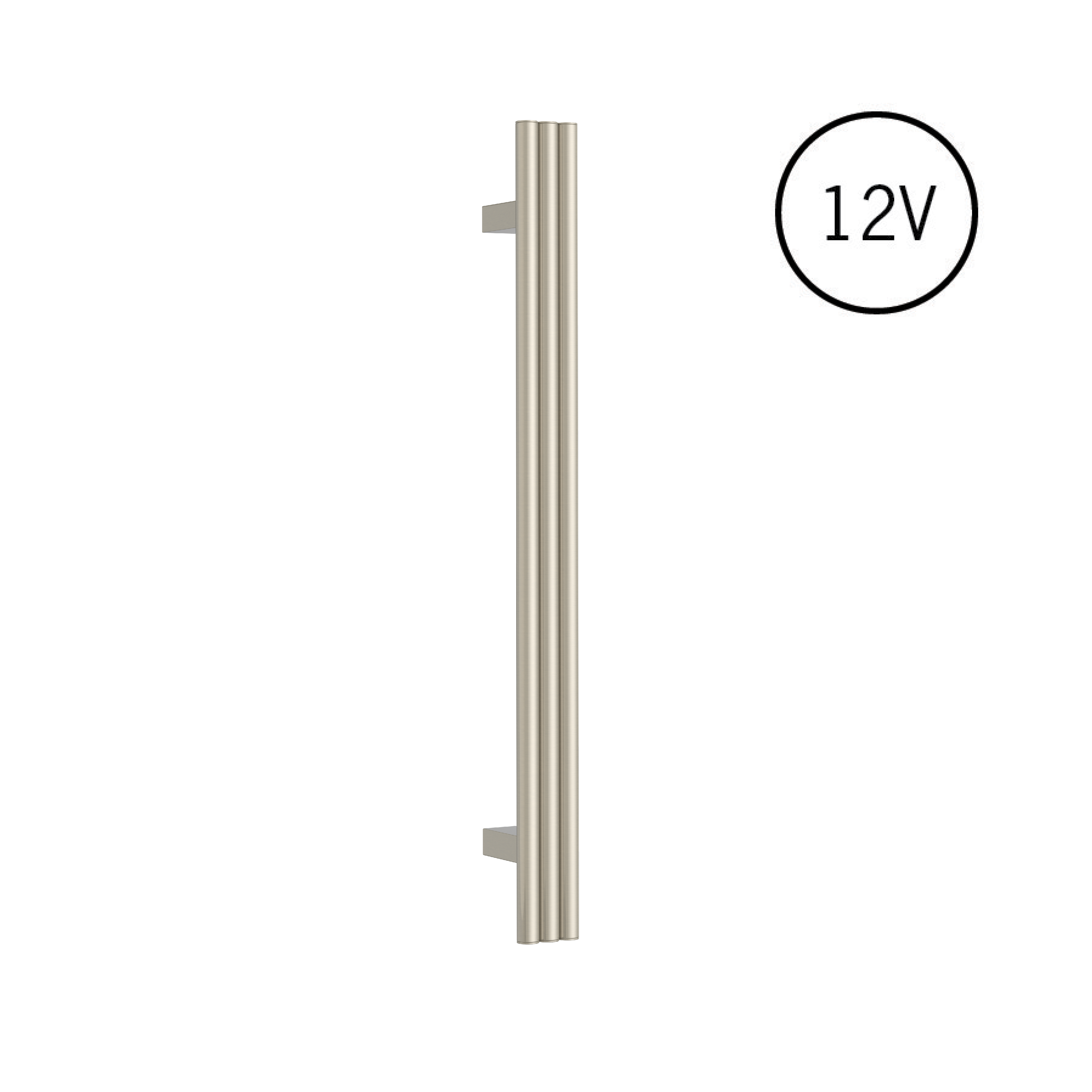 VW900B Triple Tube Vertical Single Heated Towel Rail