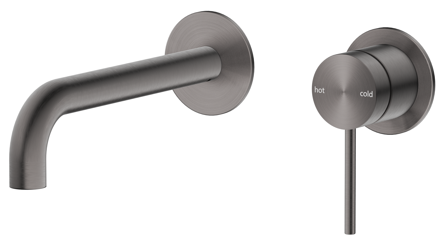 Mica Wall-Spout Combo – Curved Spout – 2P – TRIM KIT ONLY