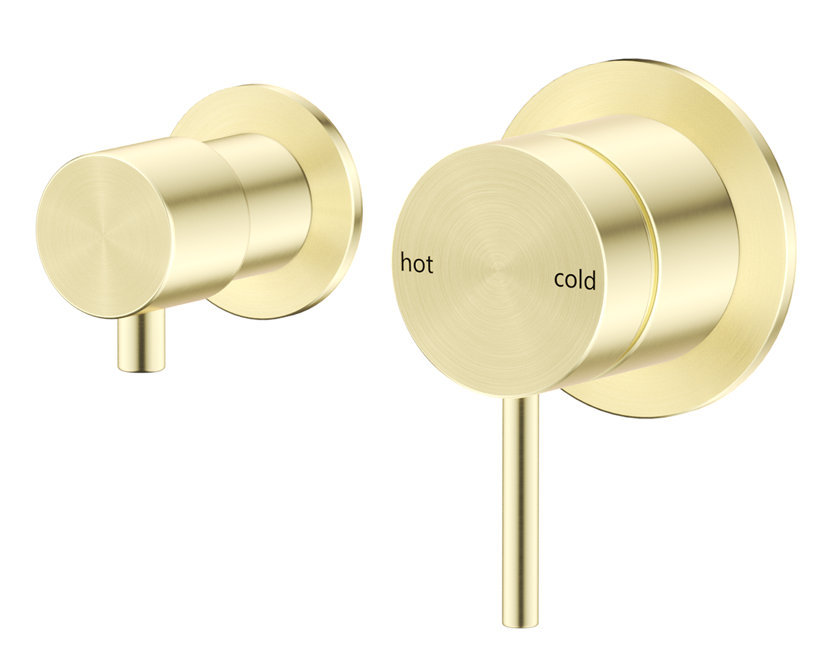 Mica Shower Mixer Diverter – Sideways – TRIM KIT ONLY