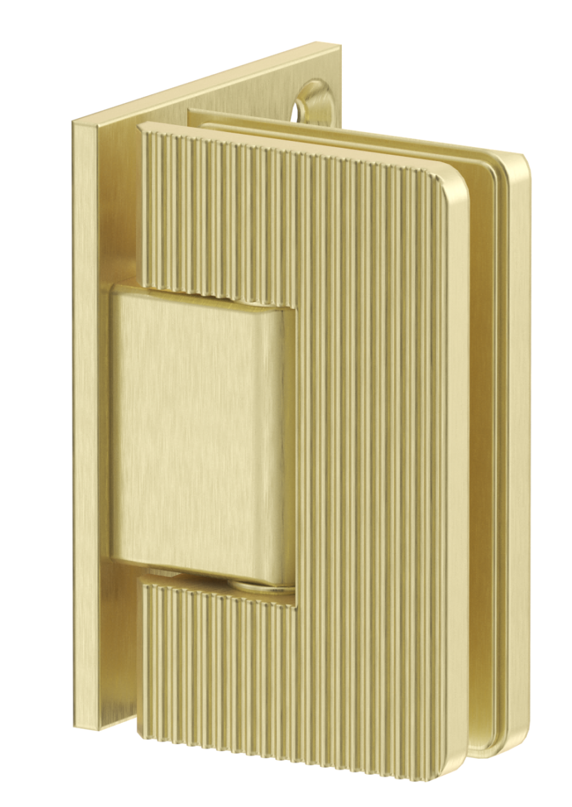 Shower Screen Hinge – Fluted – Glass To Wall
