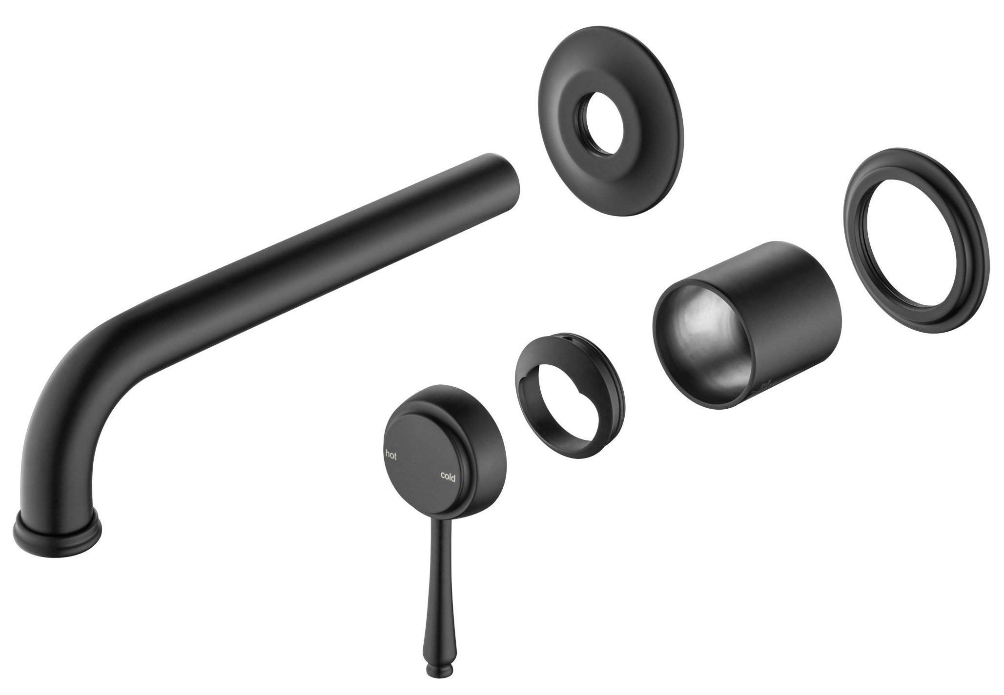 Mica Heritage Wall-Spout Combo – TRIM KIT ONLY