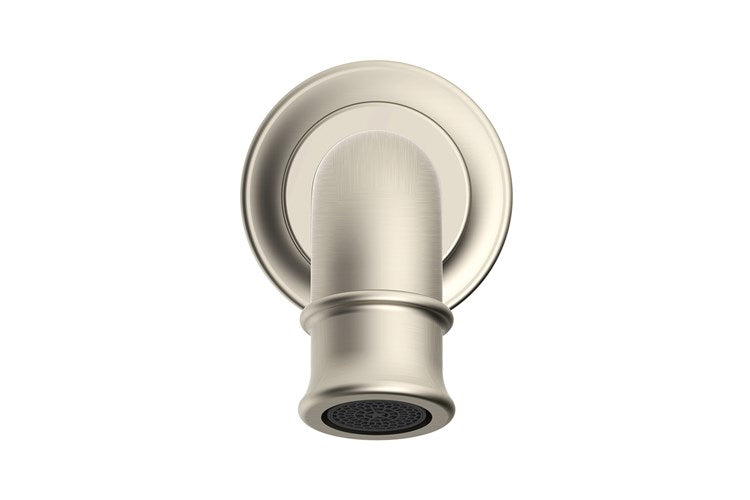 Eternal Wall Spout Brushed Nickel