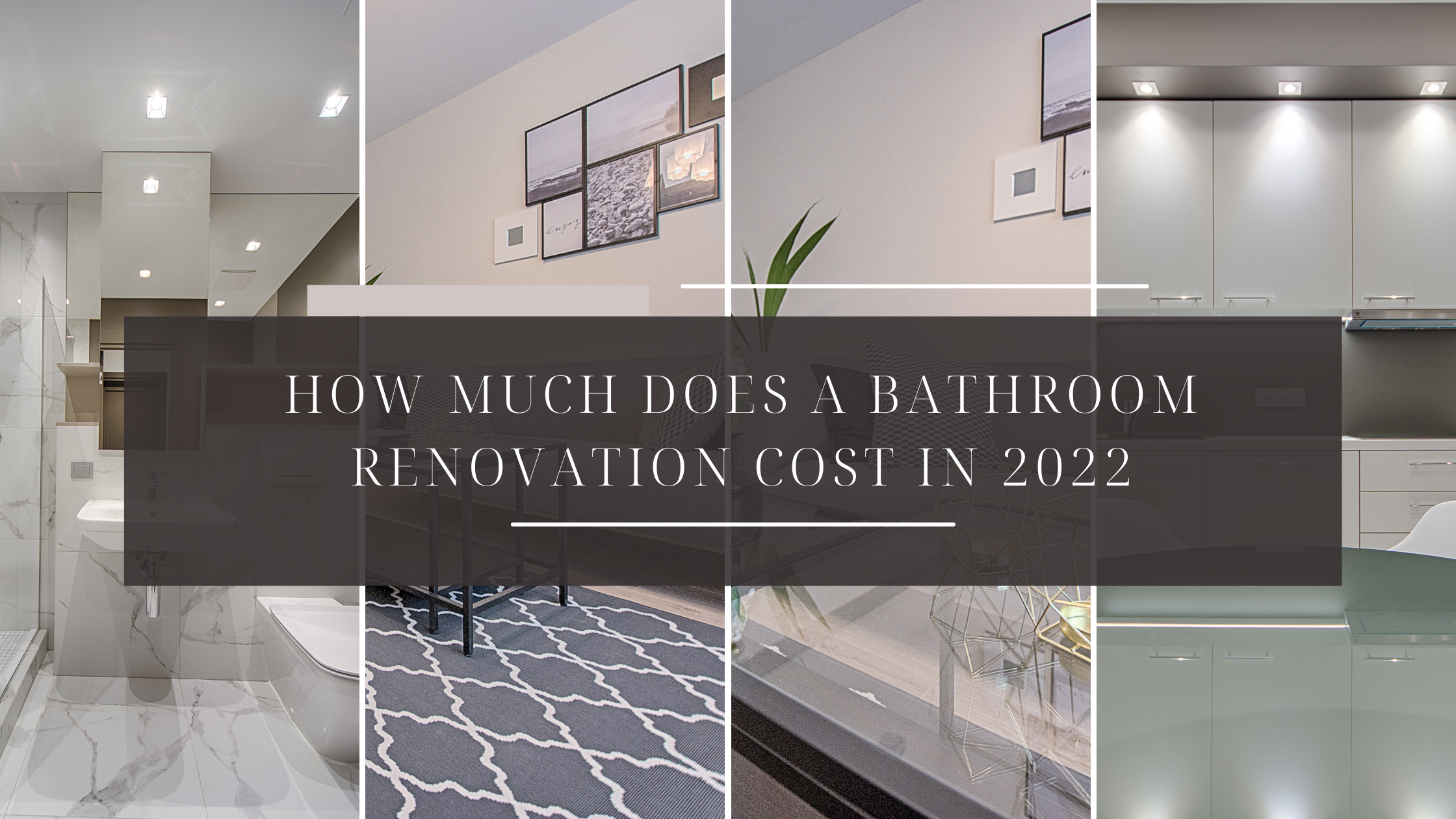 How Much Does A Bathroom Renovation Cost In 2022