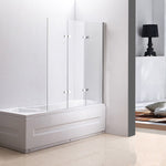 Fully Frameless - Over Bath - Every Day Bifold Double Door Bath Screen - 1200mm