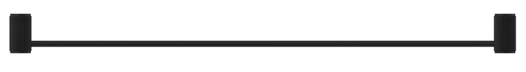 Mica Fluted Single Towel Rail