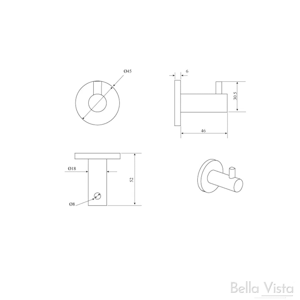 LVB Mica Robe Hook