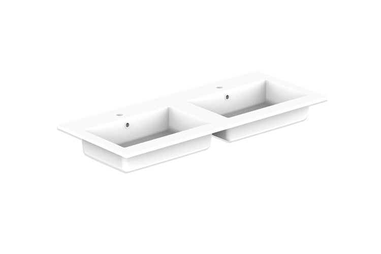 Glacier Cast Marble Moulded Top 1200, Full Depth