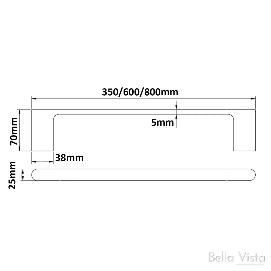 Supra Single Towel Rail