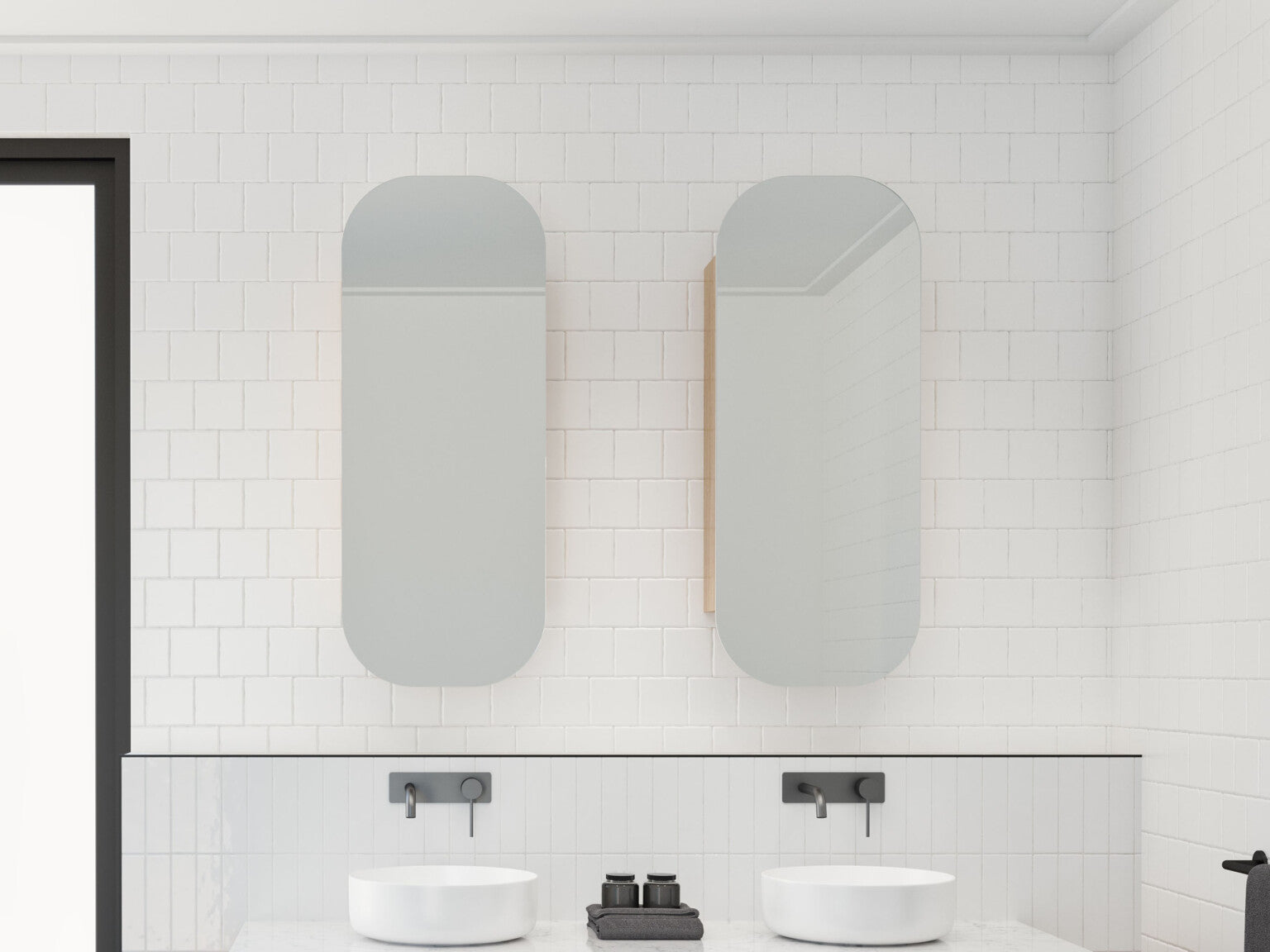 Jazz Arch Shaving Cabinet 1500