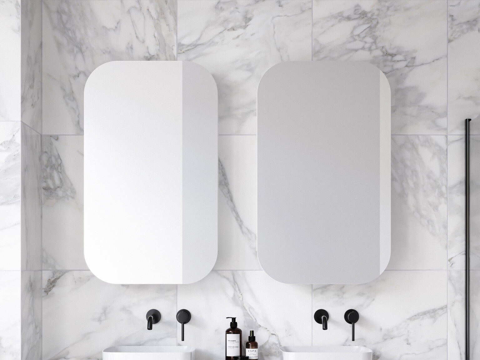 Jazz Arch Shaving Cabinet 600