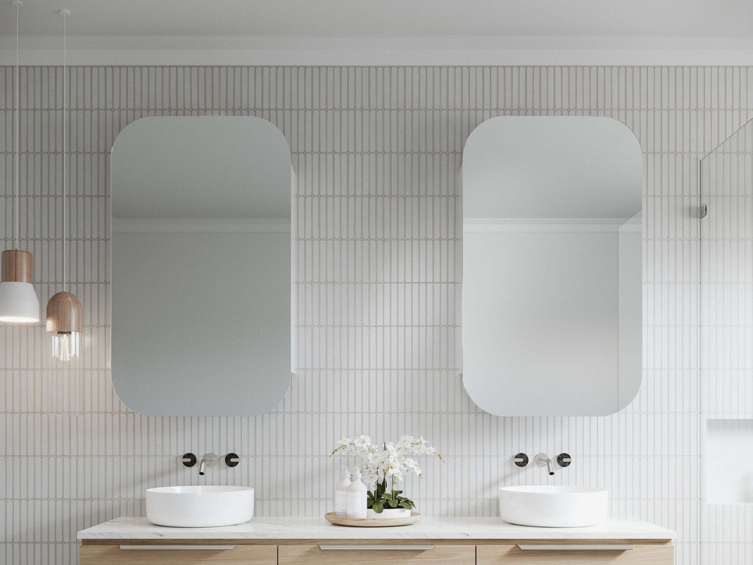Jazz Arch Shaving Cabinet 1200