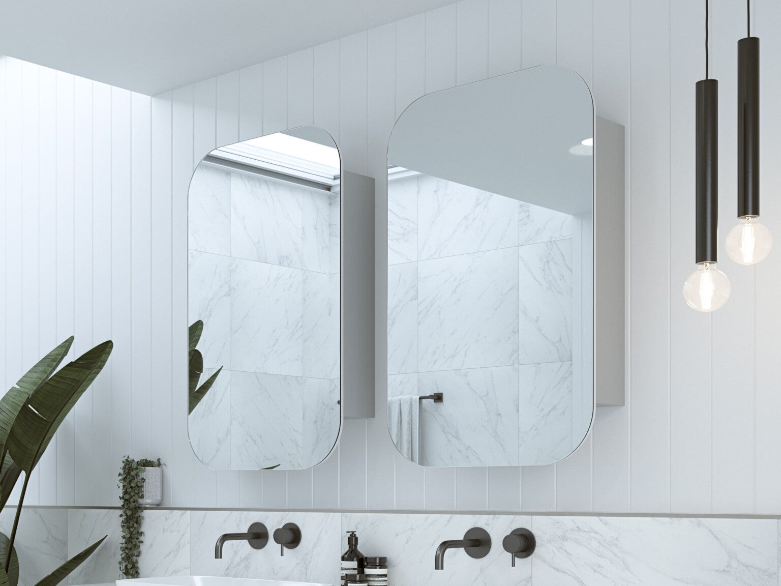 Jazz Arch Shaving Cabinet 1500
