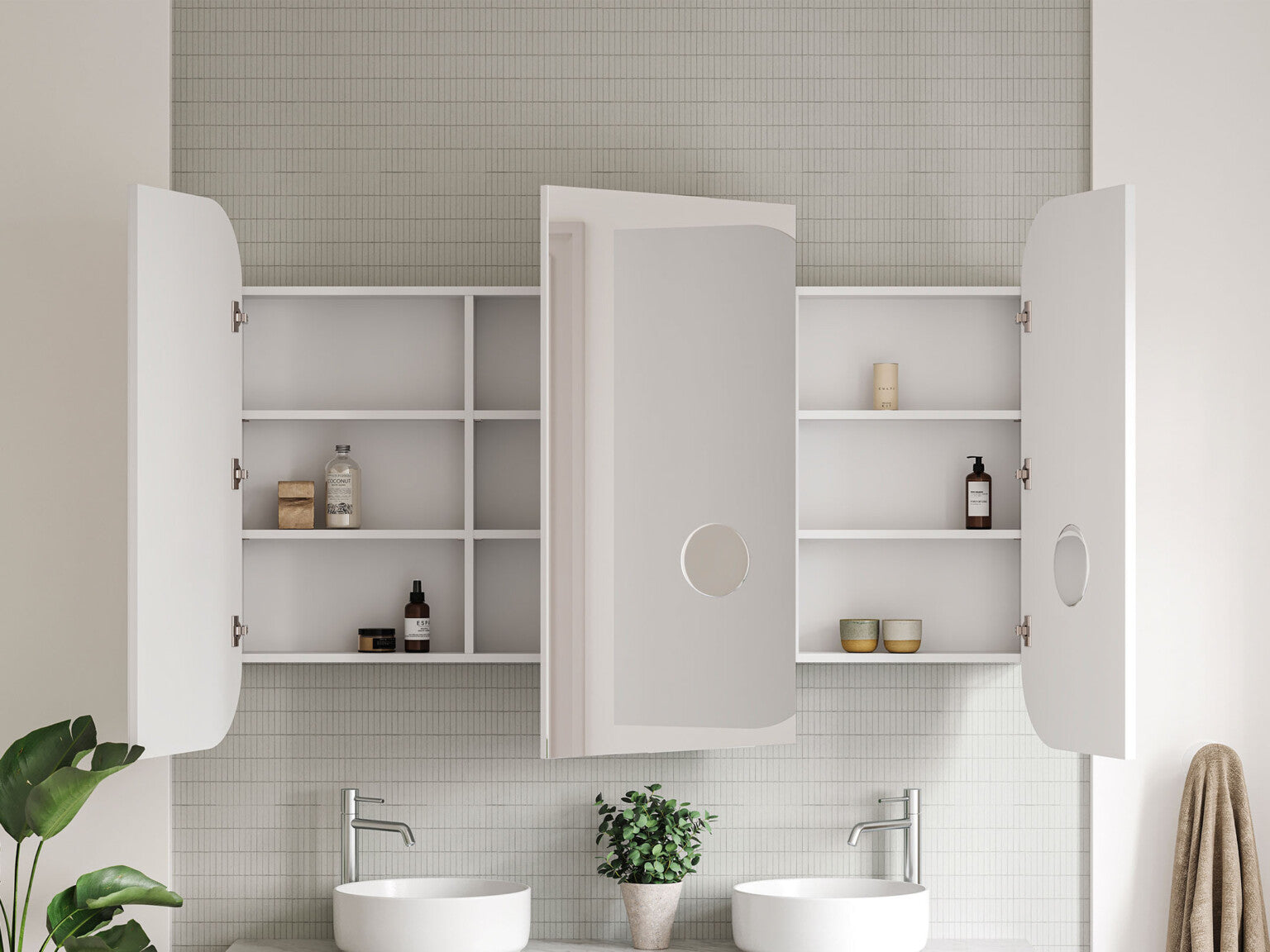 Jazz Arch Shaving Cabinet 1500