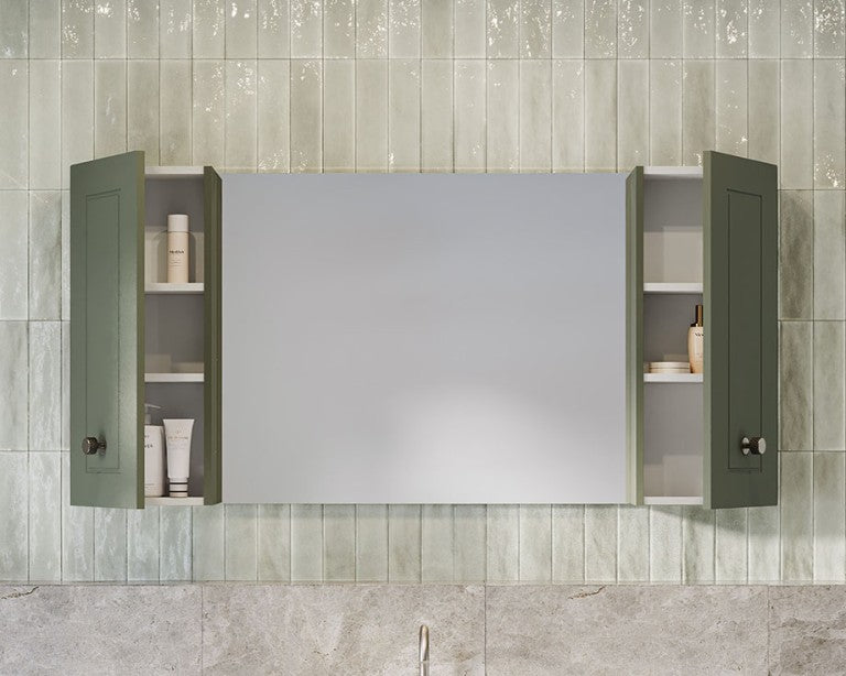 Victoria Shaving Cabinet 1200 Offset
