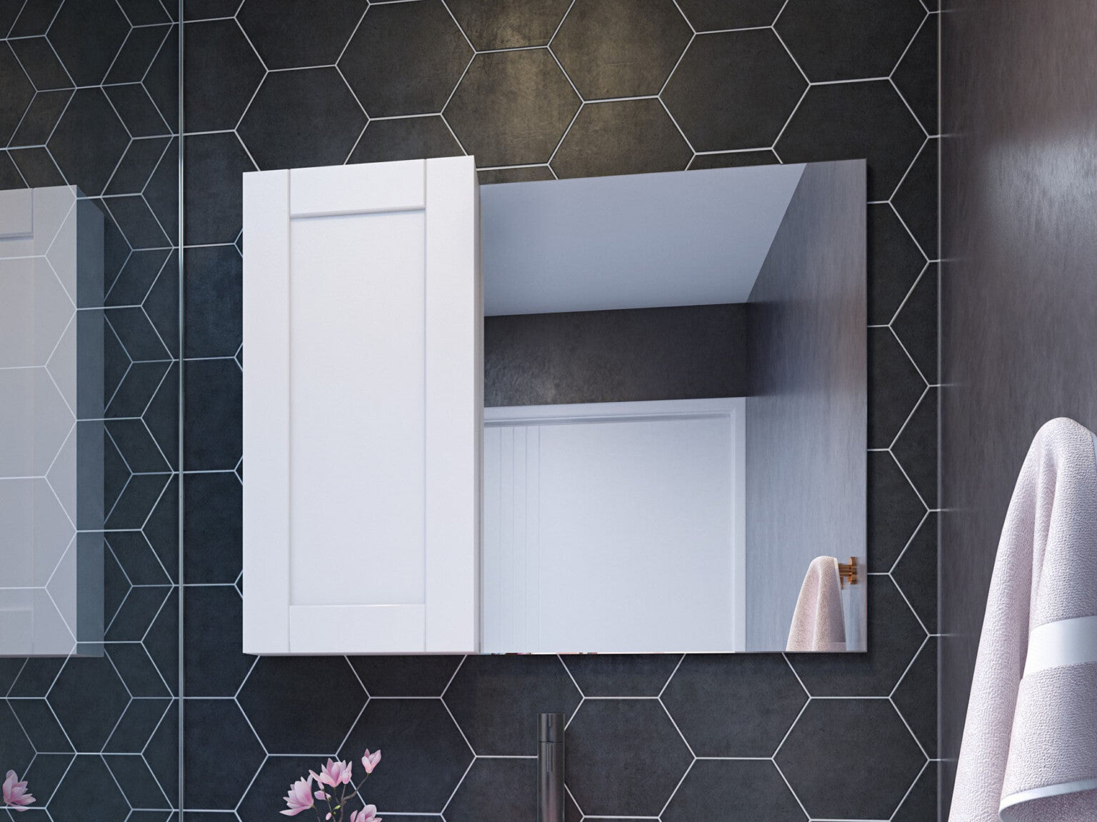 Victoria Shaving Cabinet 1500 Single