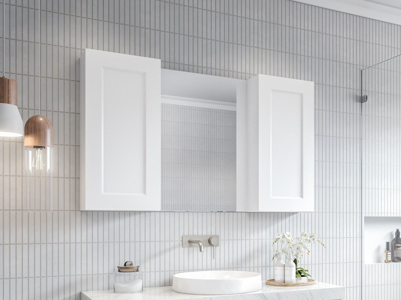 Victoria Shaving Cabinet 1800 Double