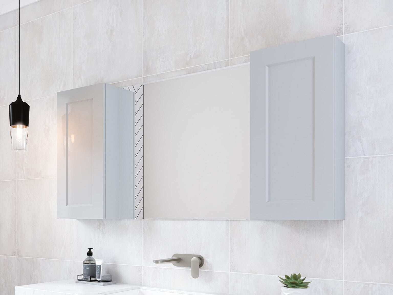 Victoria Shaving Cabinet 1800 Double