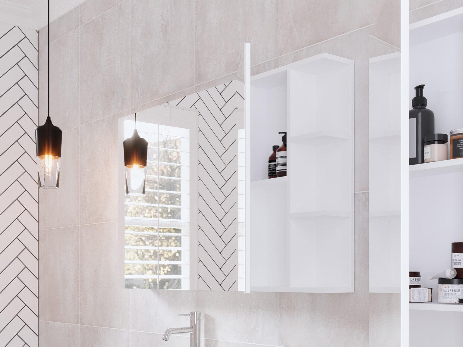 Munich Shaving Cabinet 600