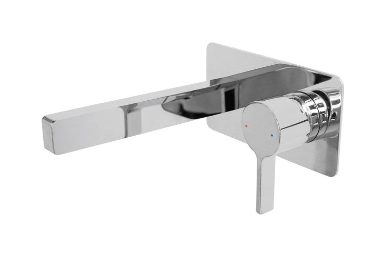 Martini Wall Basin Set Chrome