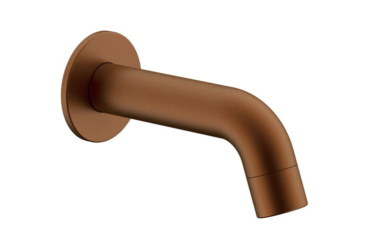 Soul Mini Wall Spout Brushed Copper