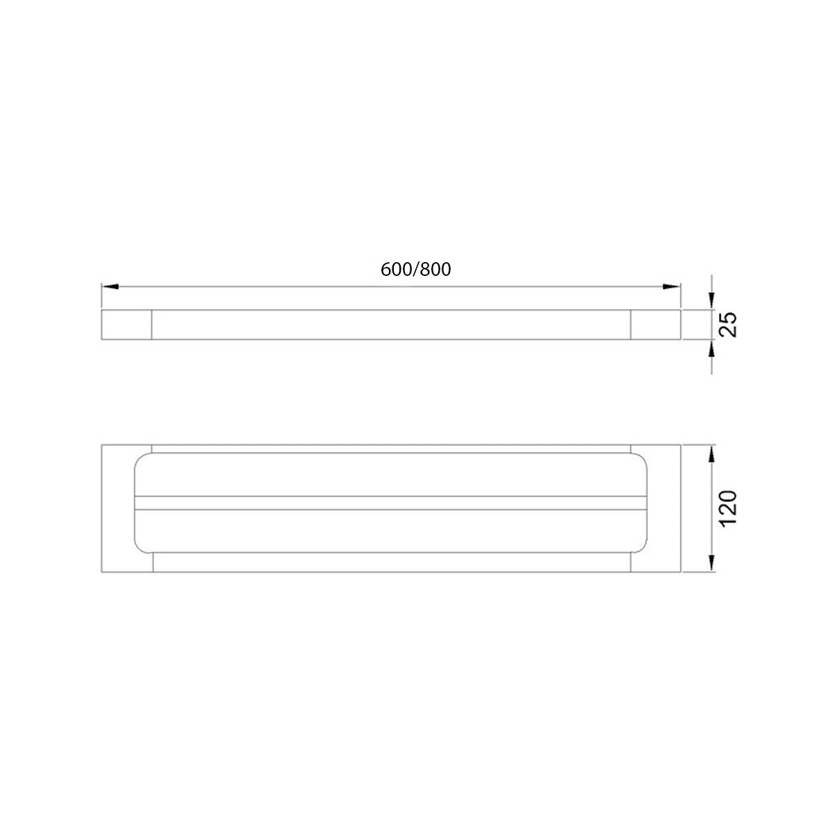 Seto Double Towel Rail