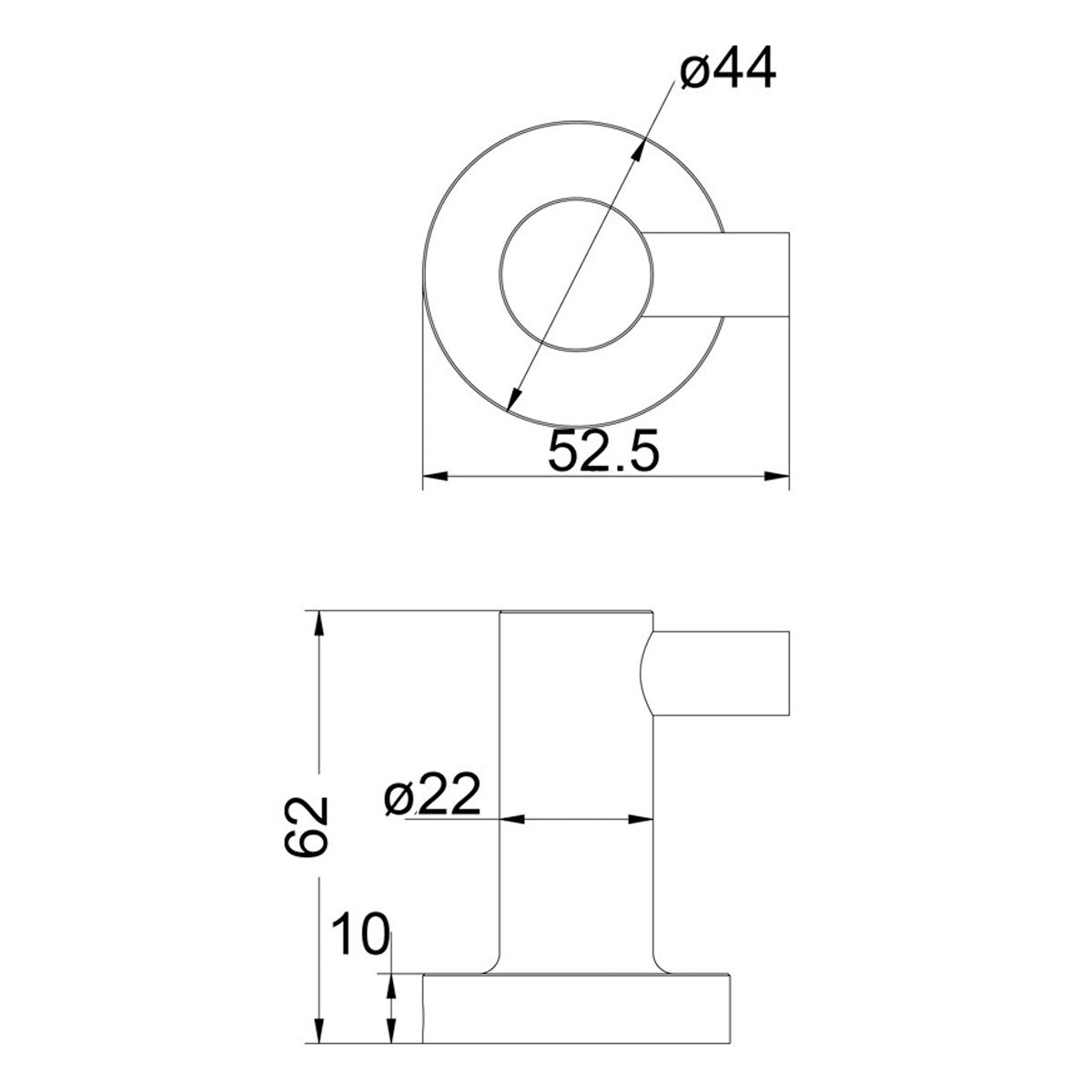 Single Robe Hook - 41ZS Series