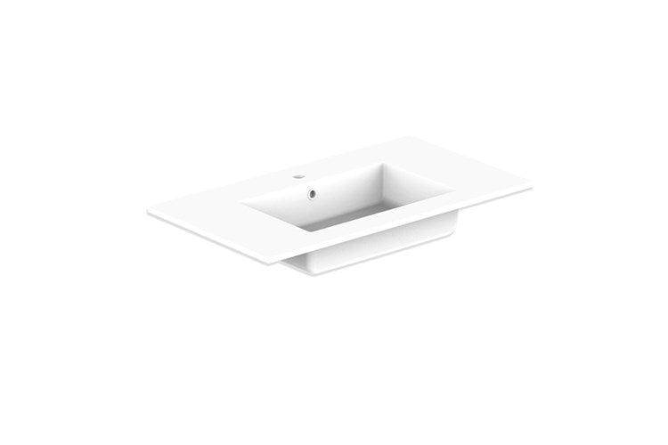 Glacier Cast Marble Moulded Top 900, Full Depth
