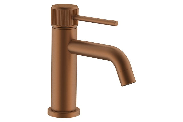 Soul Groove Basin Mixer Brushed Copper