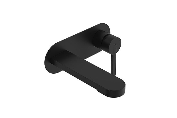 Bronx Wall Basin Set Matte Black