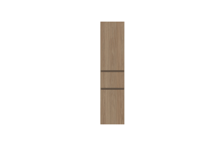 Glacier Door & Drawer Tallboy, Wall Hung