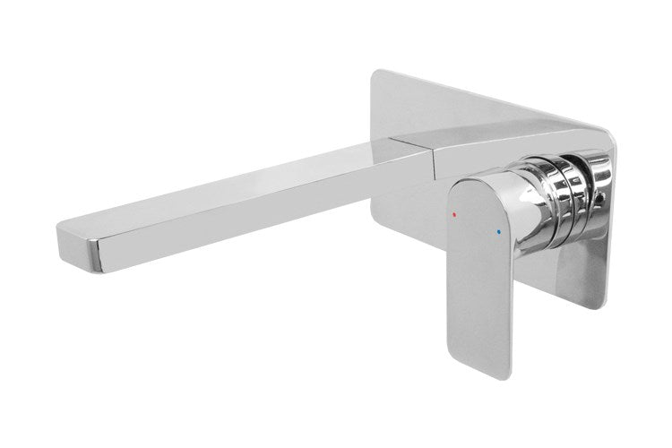 Cosmopolitan Wall Basin Set Chrome