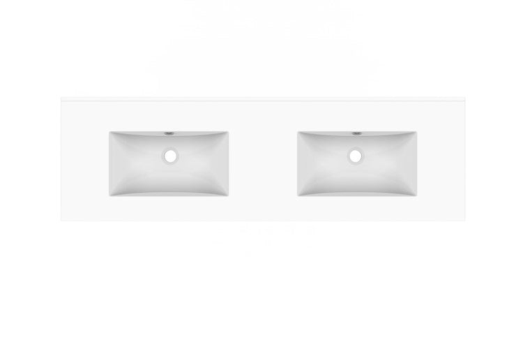 Glacier Ceramic Moulded Top 1800, Full Depth