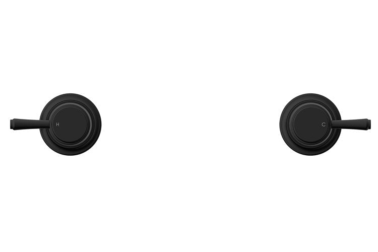 Eternal Wall Top Assembly (pr) Matte Black
