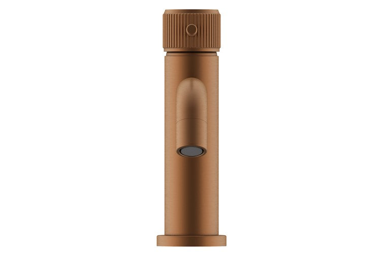 Soul Groove Basin Mixer Brushed Copper