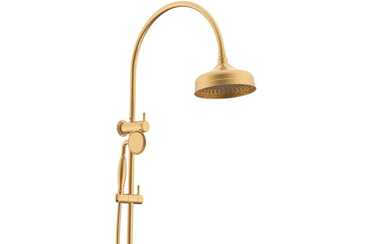 Eternal Gooseneck Twin Shower Set